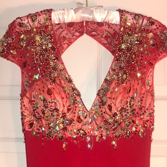 Red Prom Dress - Picture 2 of 4